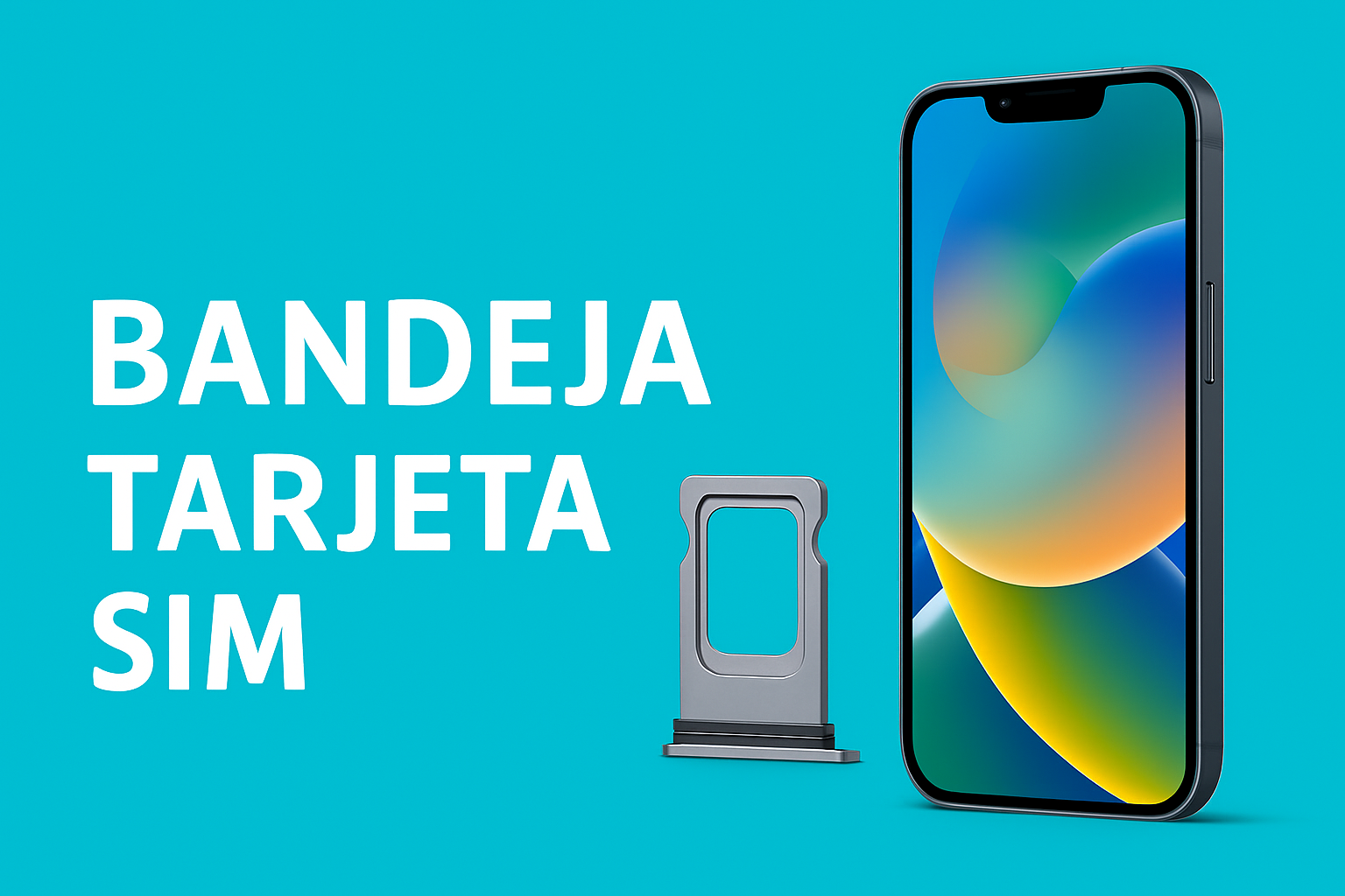 Sustitución de bandeja SIM