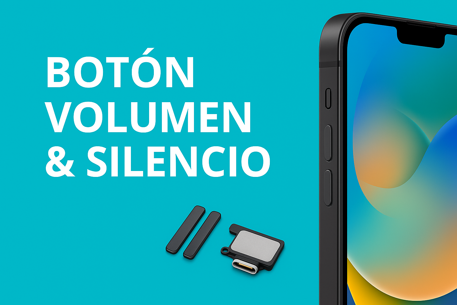 Reparación de botón volumen / silencio