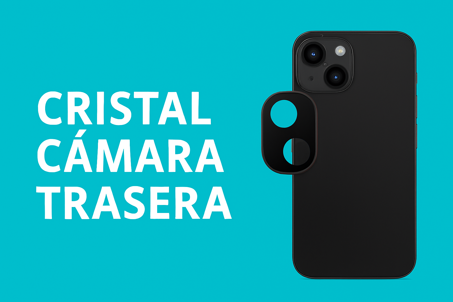 Cambio del cristal de cámara trasera