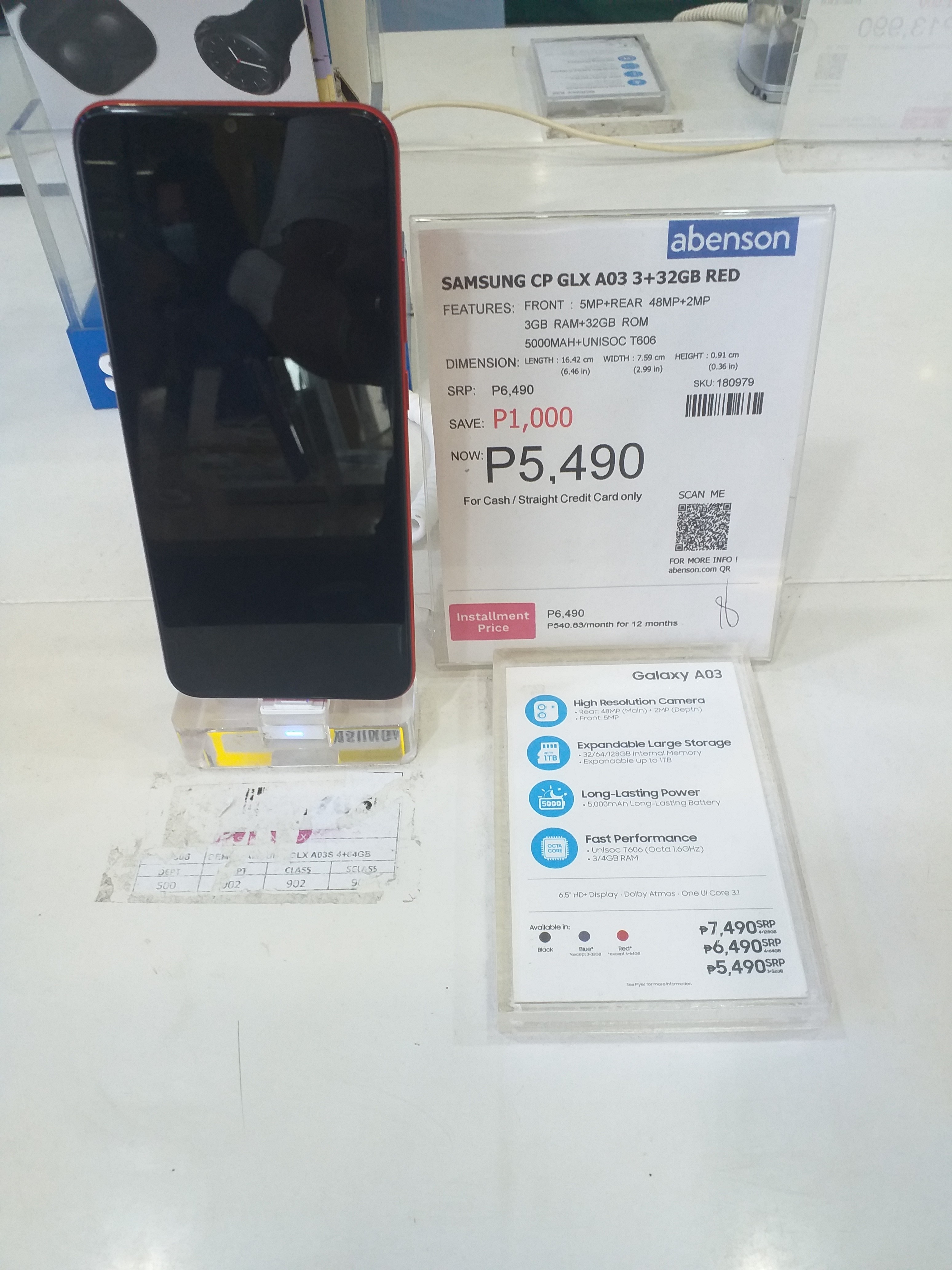 Samsung Galaxy A03