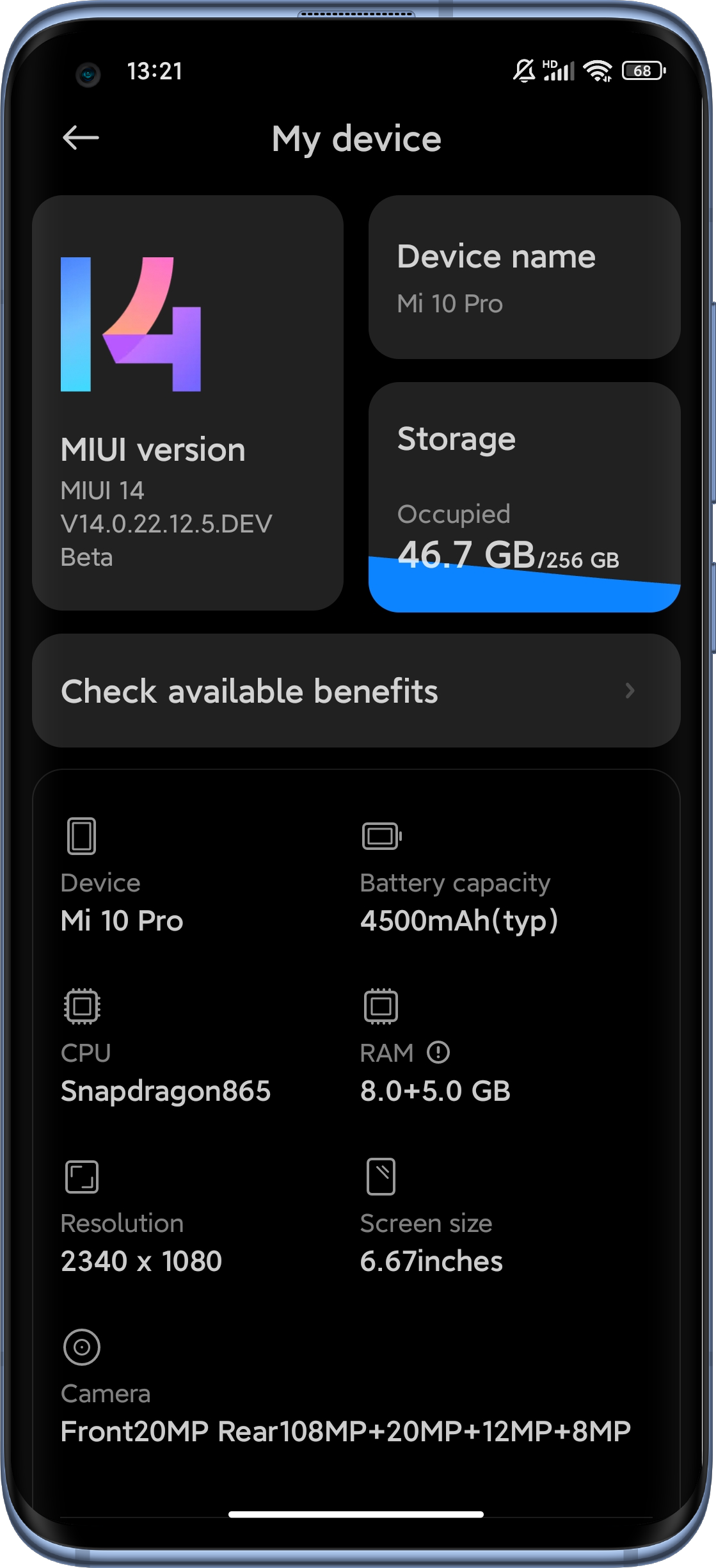 Xiaomi Mi 10 Pro
